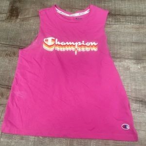 Champion pink muscle tank